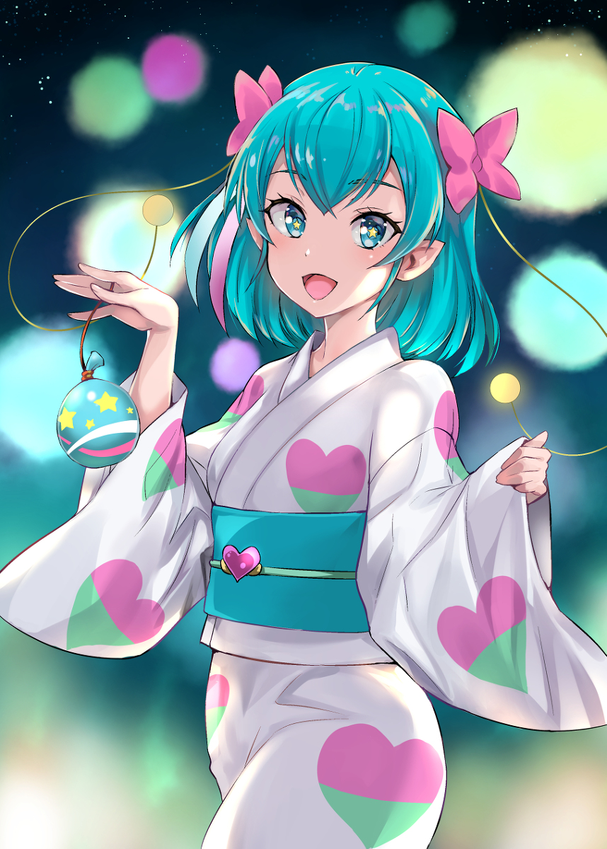 This is a pixiv picture whose title is 羽衣ララちゃんお誕生日おめでとう。.
