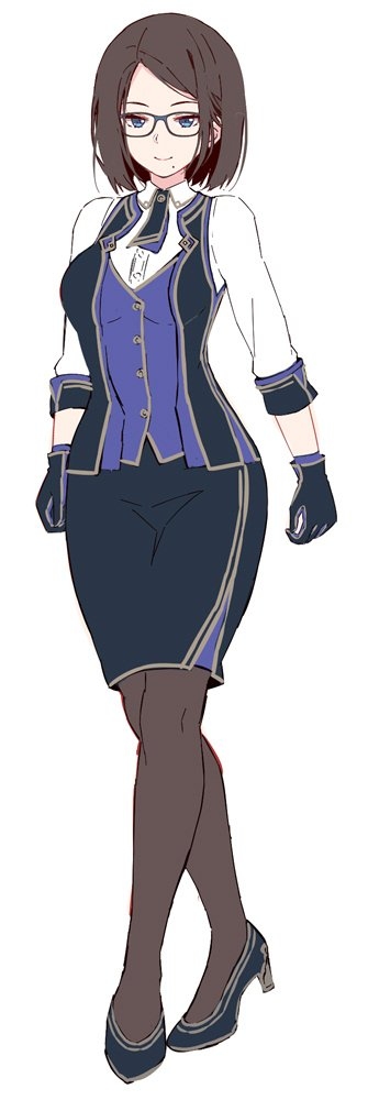 This is a pixiv picture whose title is キャラデザの練習。.