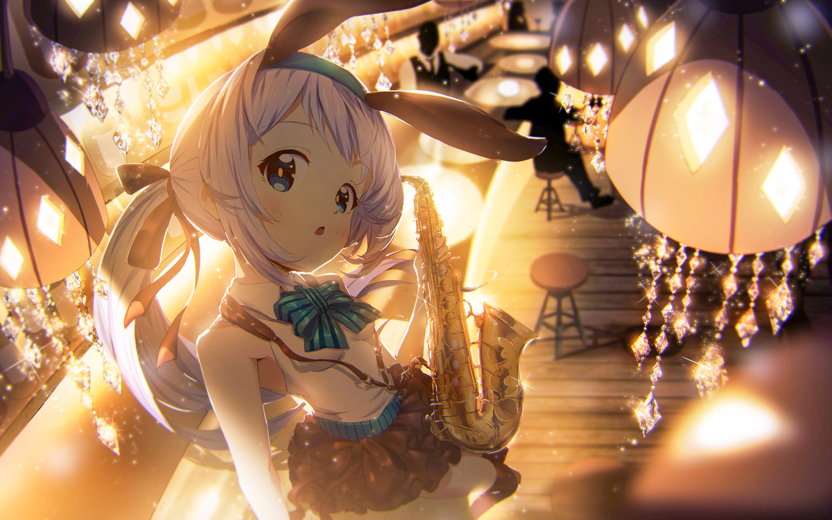 This is a pixiv picture whose title is 智乃JAZZ.