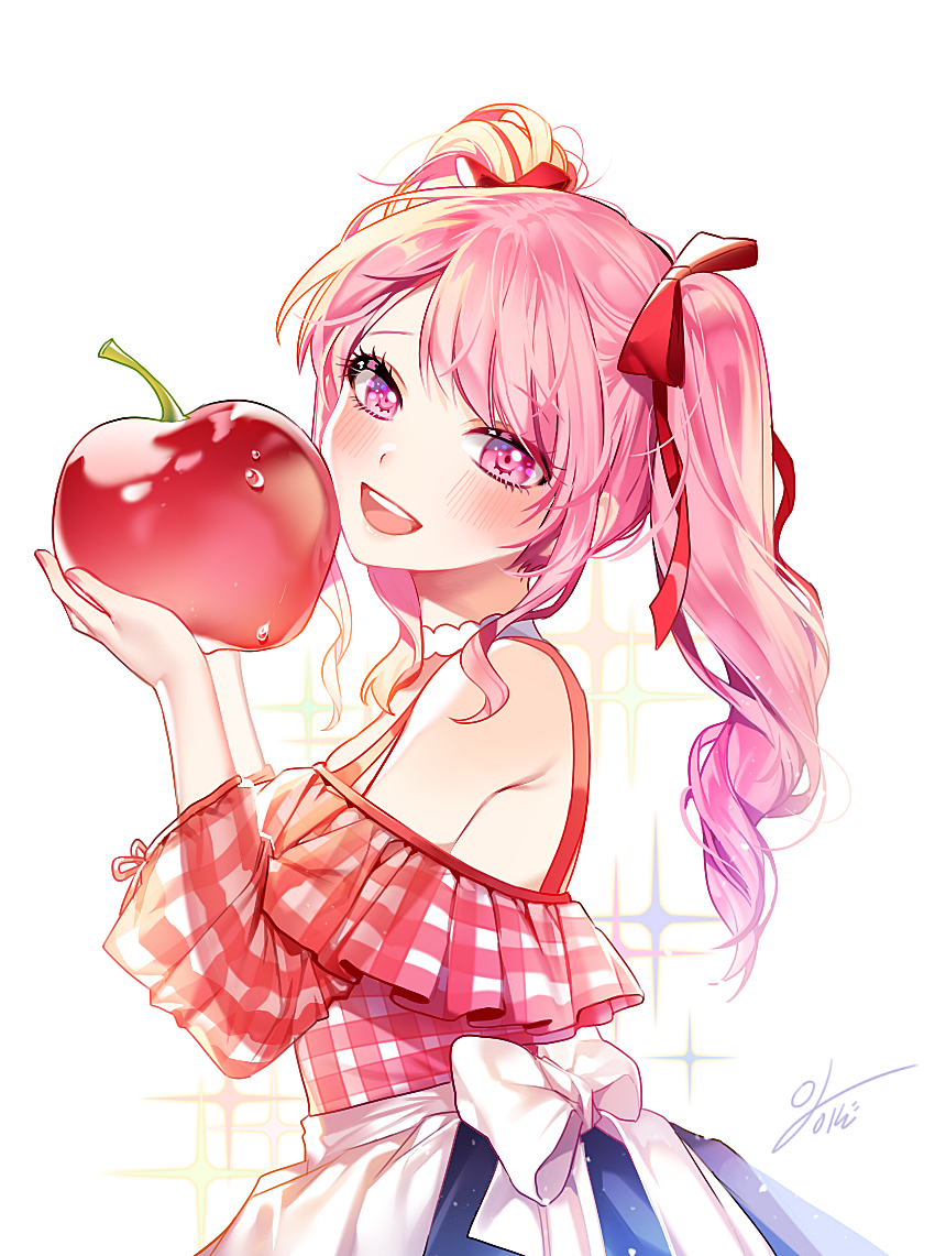 This is a pixiv picture whose title is 🍎彩ちゃん🍒.