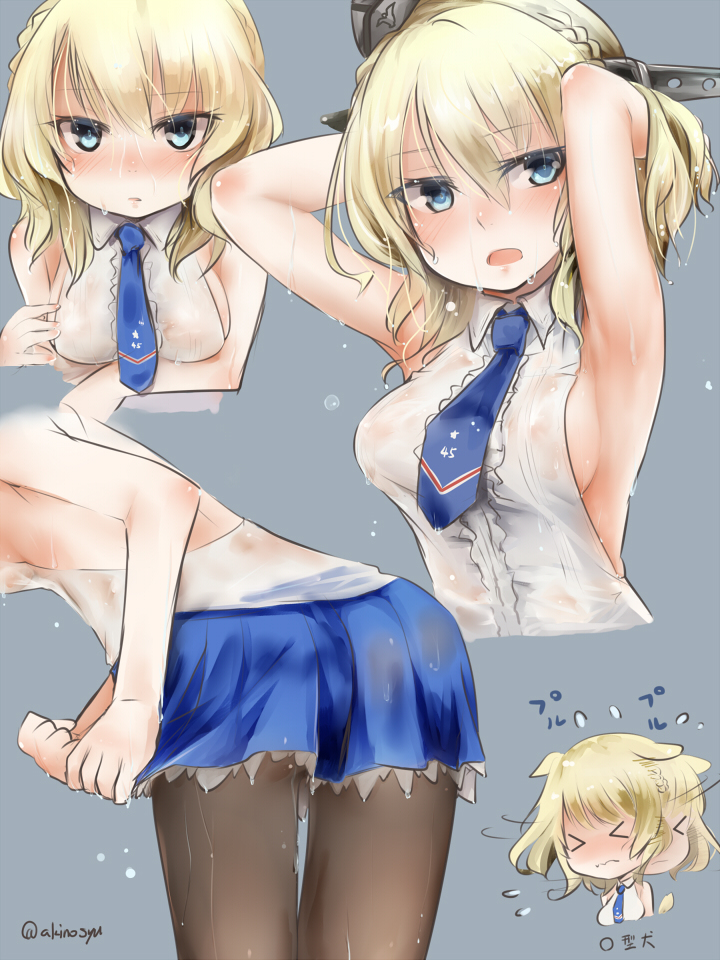 This is a pixiv picture whose title is コロ透け.