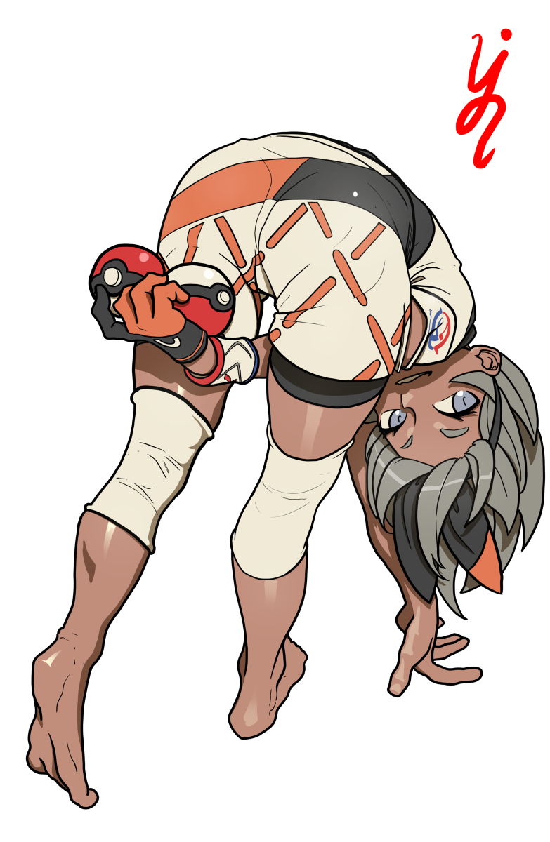 This is a pixiv picture whose title is new gym leader bea.