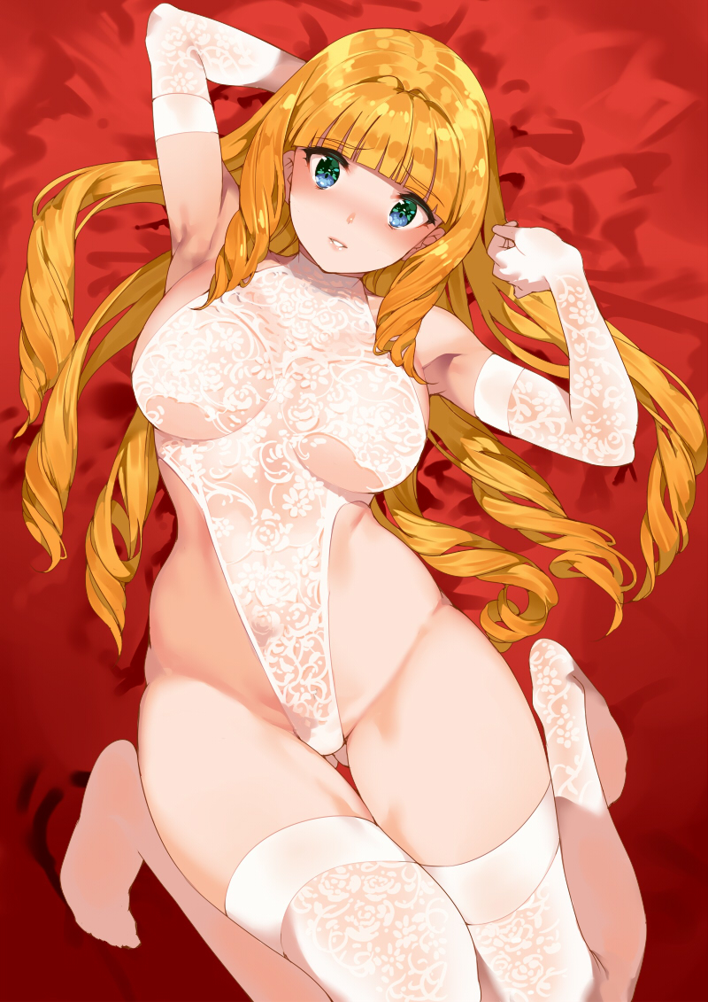 This is a pixiv picture whose title is 金髪.