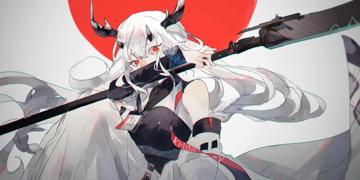 This is a pixiv picture whose title is 鬼.