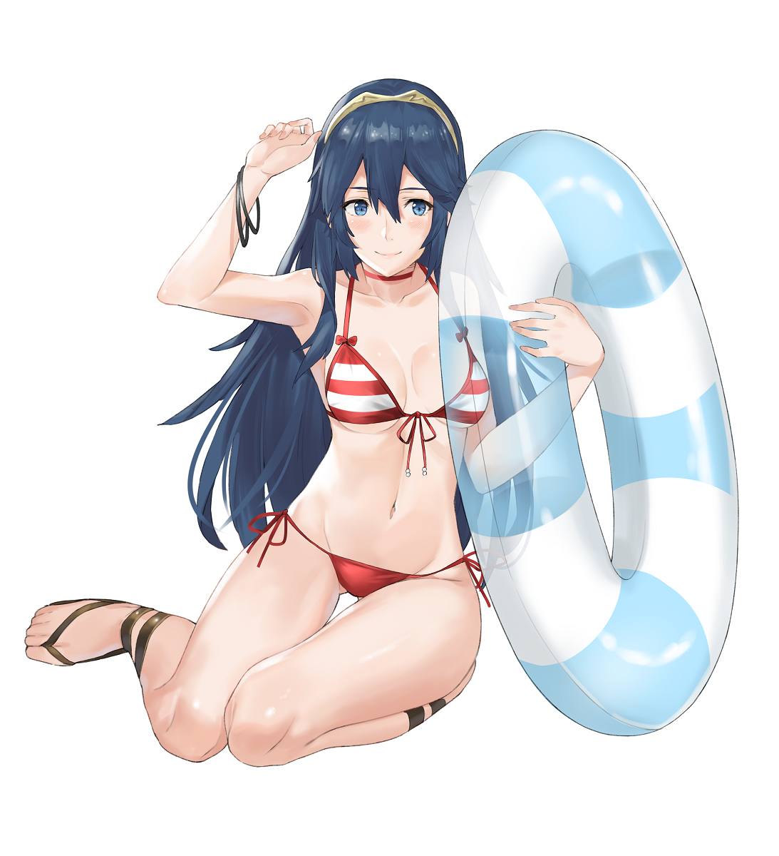 This is a pixiv picture whose title is Summer Lucina.