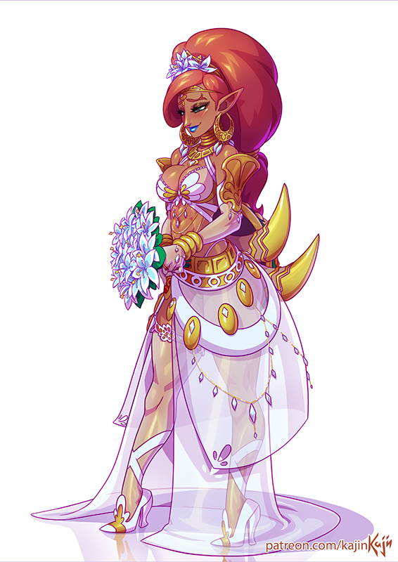 This is a pixiv picture whose title is Urbosa is The Best Waifu of BotW.