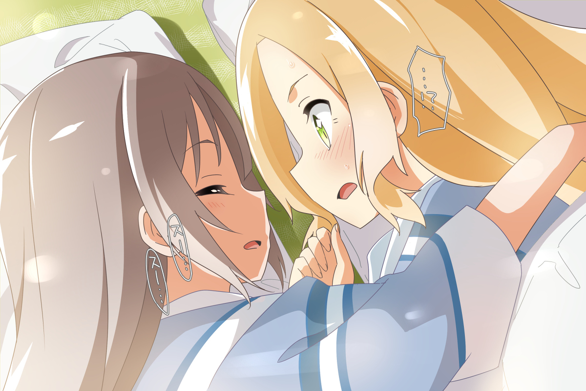 This is a pixiv picture whose title is 風と夏凜の朝.