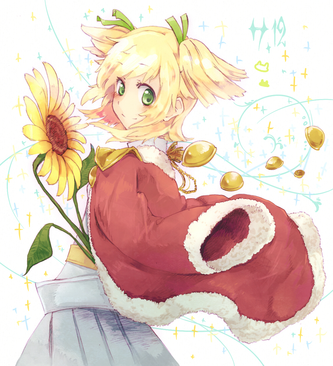This is a pixiv picture whose title is My Sunflower.