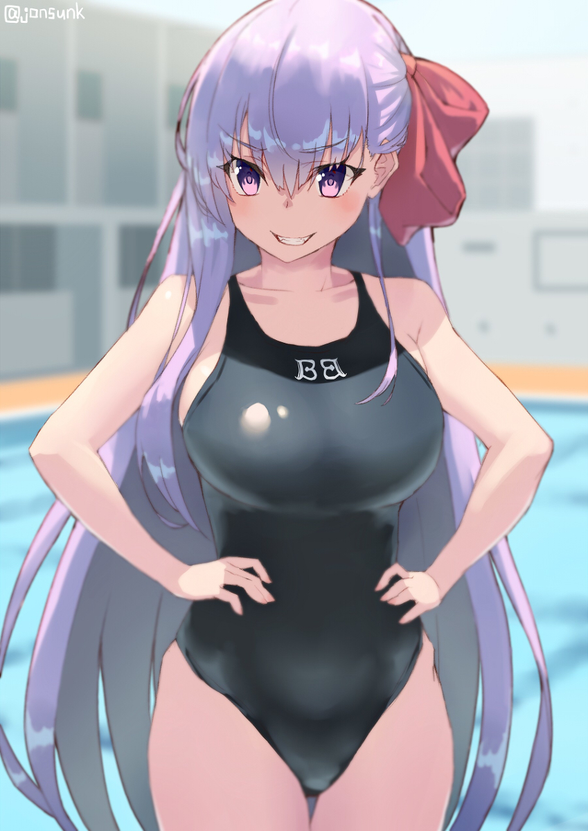 This is a pixiv picture whose title is 競泳ＢＢちゃん.