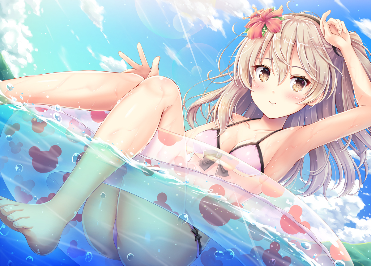 This is a pixiv picture whose title is 夏コミの表紙１.