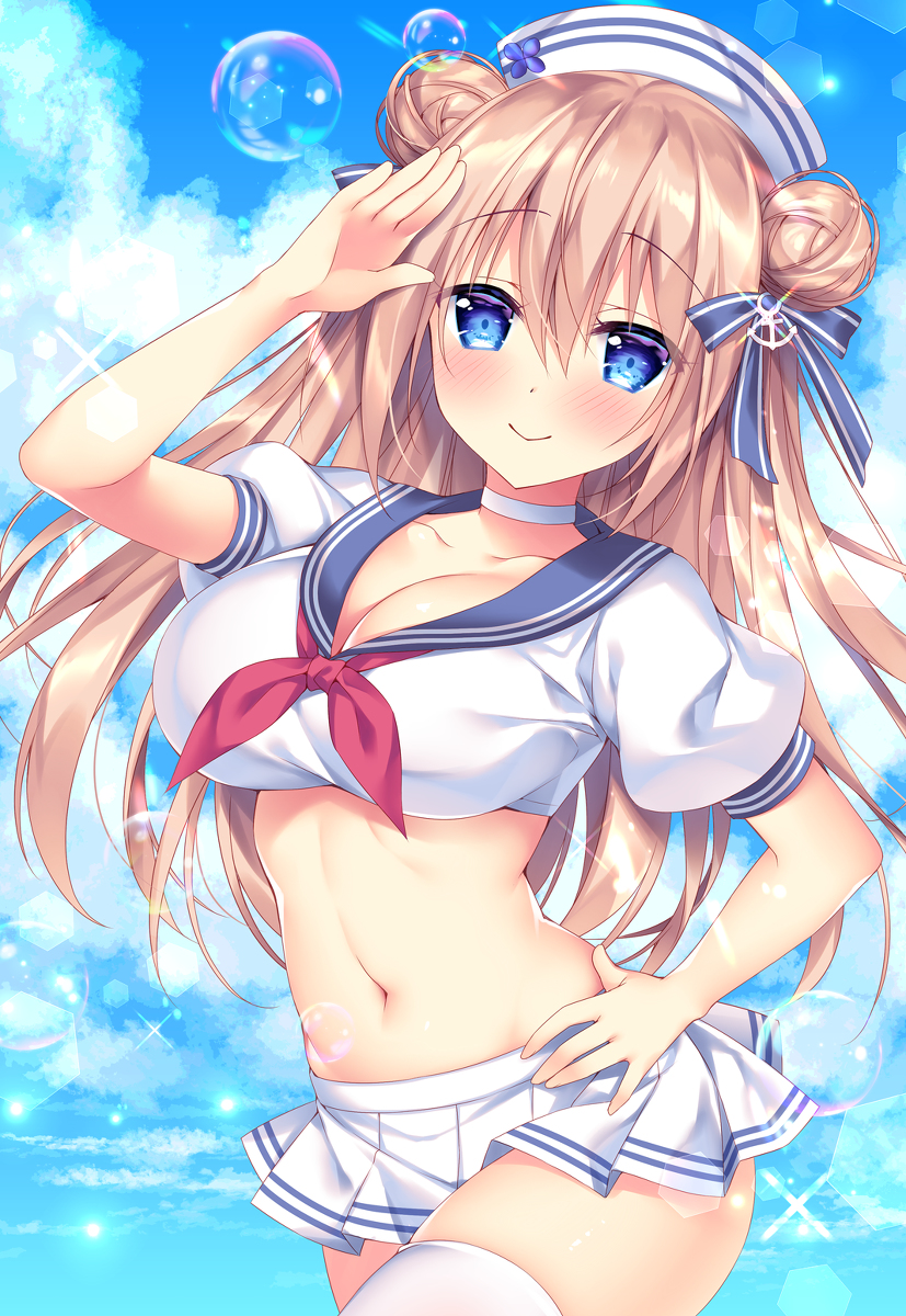 This is a pixiv picture whose title is きらきらsummer*.