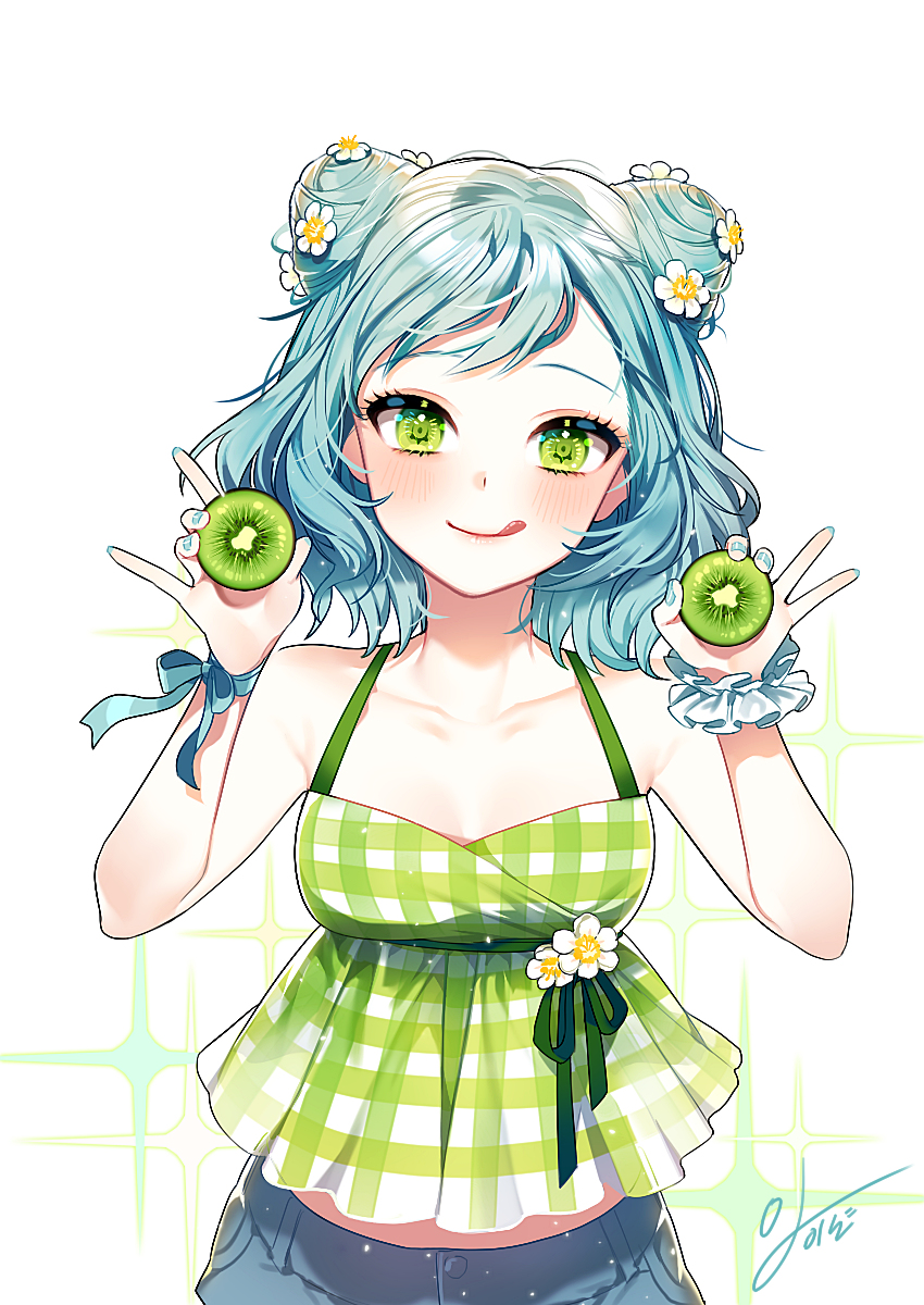 This is a pixiv picture whose title is 🥝ひなちゃん🥝.