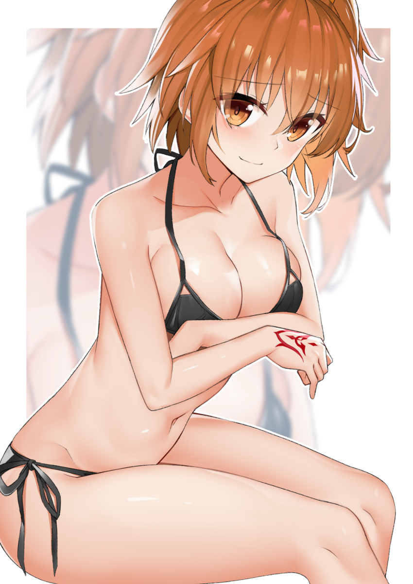 This is a pixiv picture whose title is ビキニぐだこ.