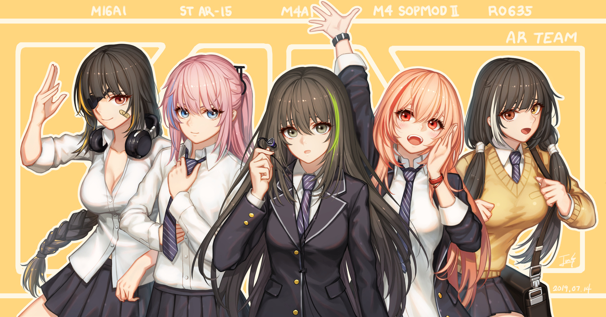 This is a pixiv picture whose title is AR Team.