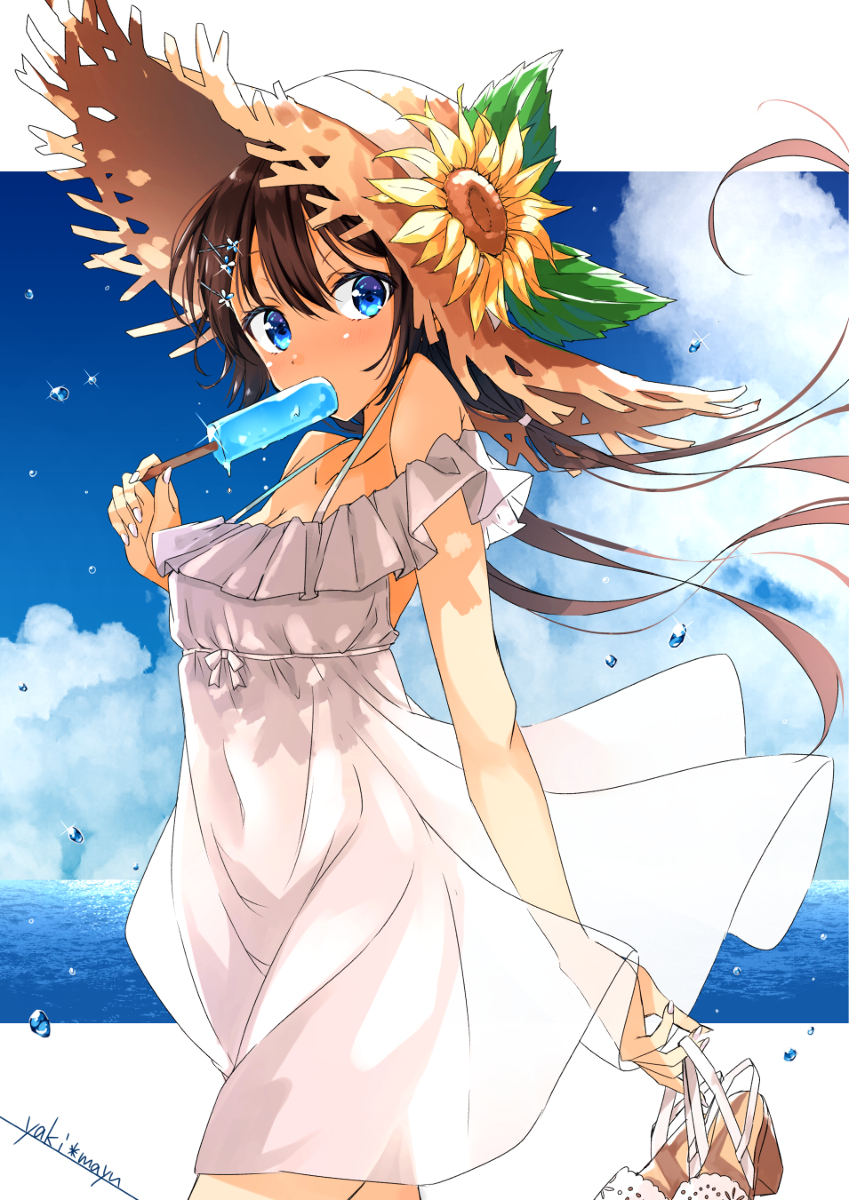 This is a pixiv picture whose title is Summer.