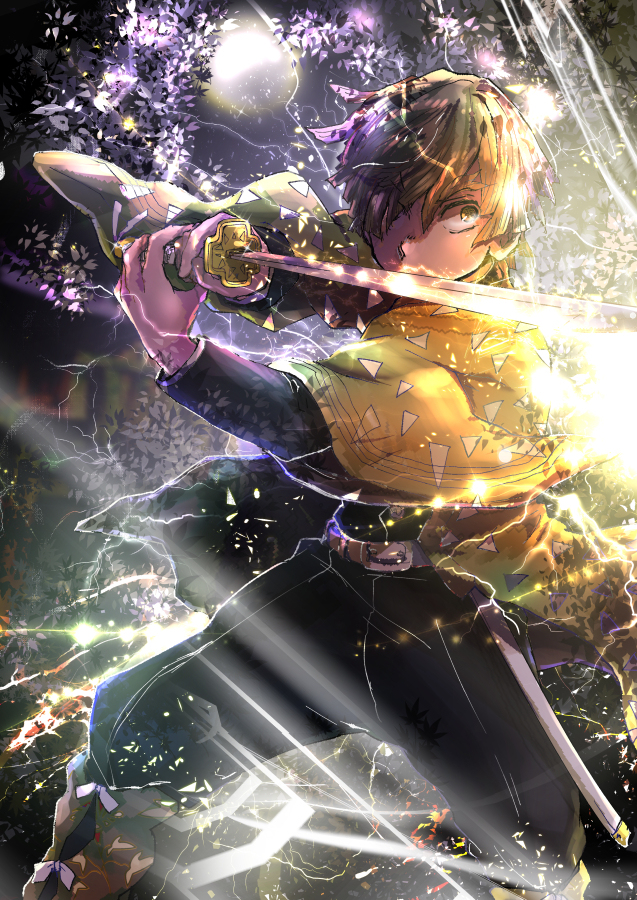 This is a pixiv picture whose title is 鬼滅ログ.