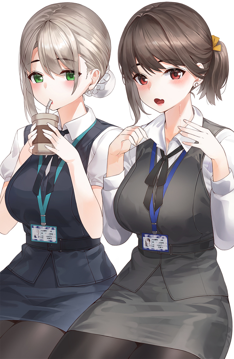 This is a pixiv picture whose title is ♣.