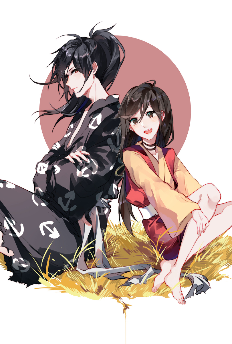 This is a pixiv picture whose title is Dororo.