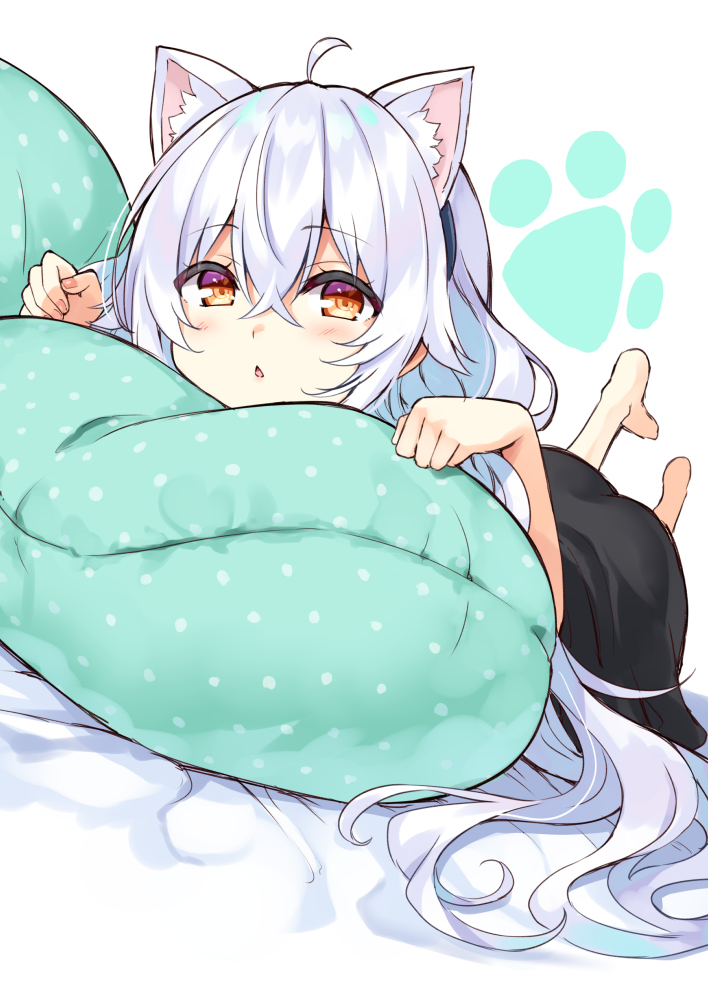 This is a pixiv picture whose title is 猫耳ラプアさん.