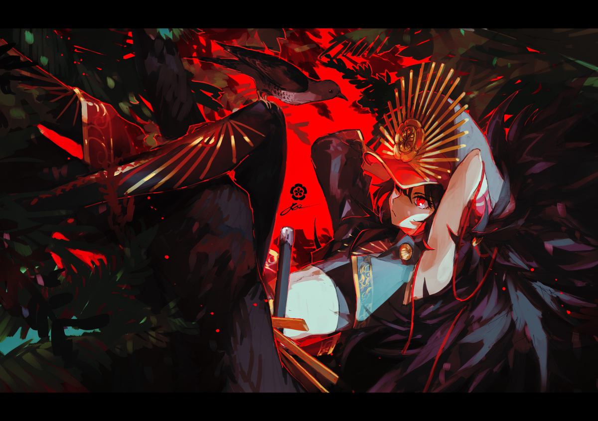 This is a pixiv picture whose title is ほととぎす.
