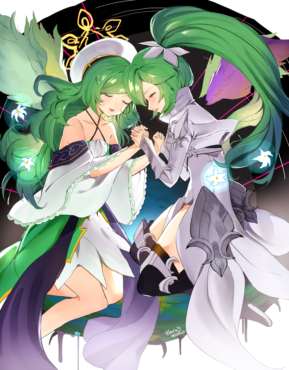 This is a pixiv picture whose title is 祝福.