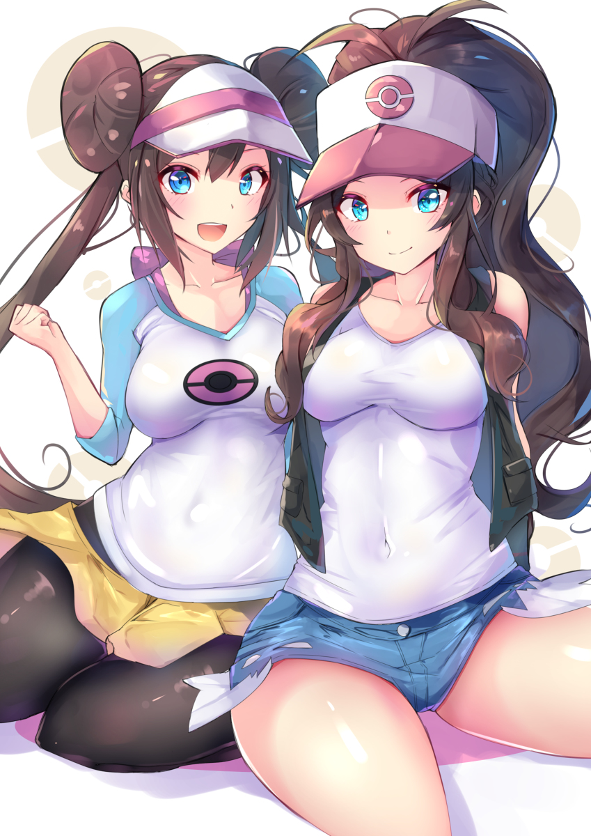 This is a pixiv picture whose title is トウコ＆メイ.