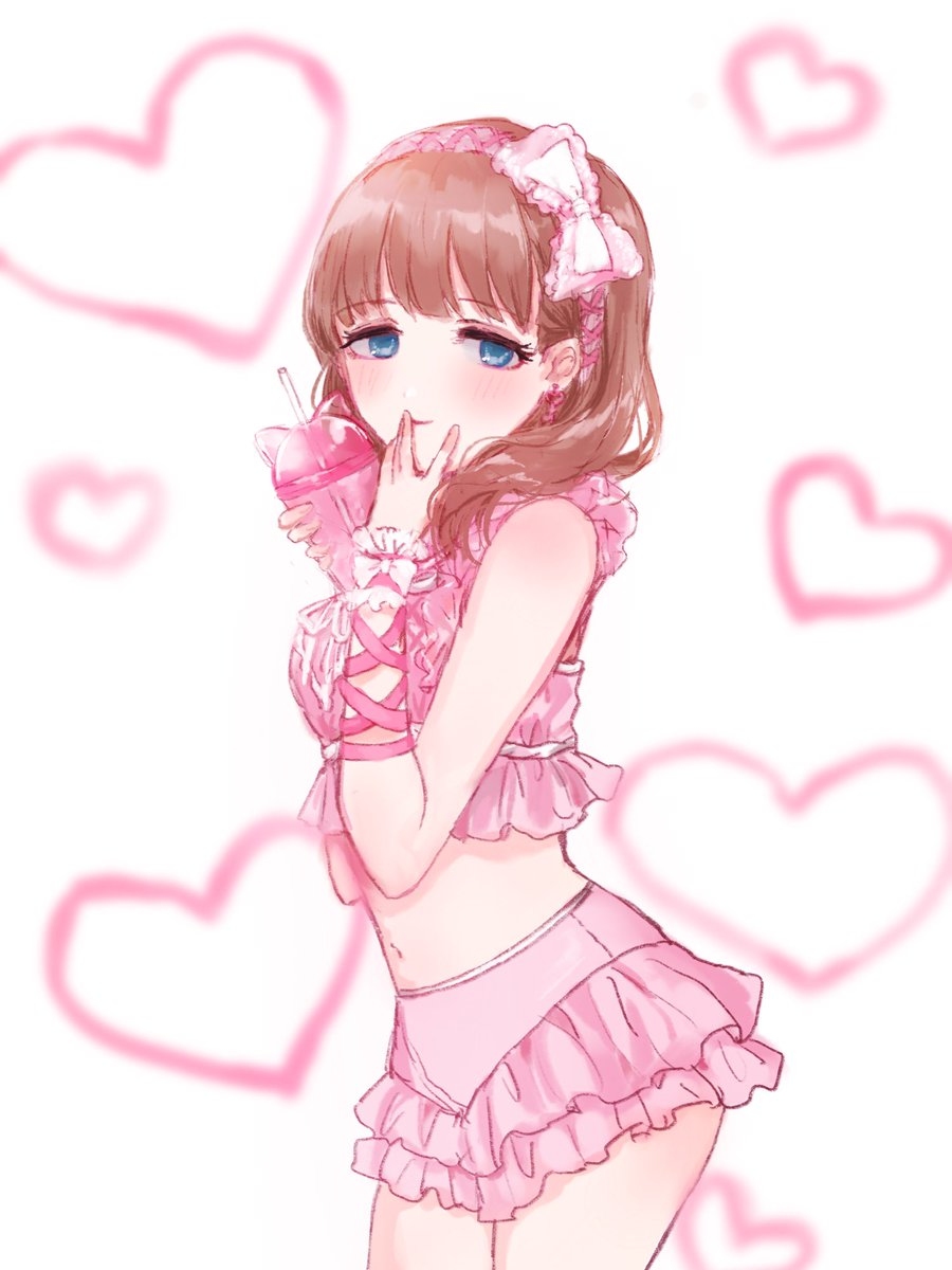 This is a pixiv picture whose title is ちゅ.