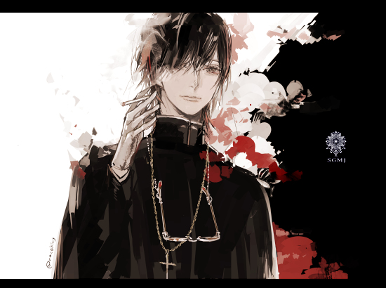 This is a pixiv picture whose title is 創作.