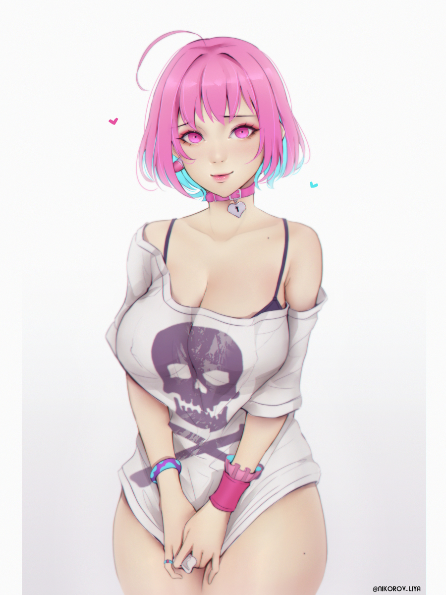 This is a pixiv picture whose title is Riamu Yumemi.