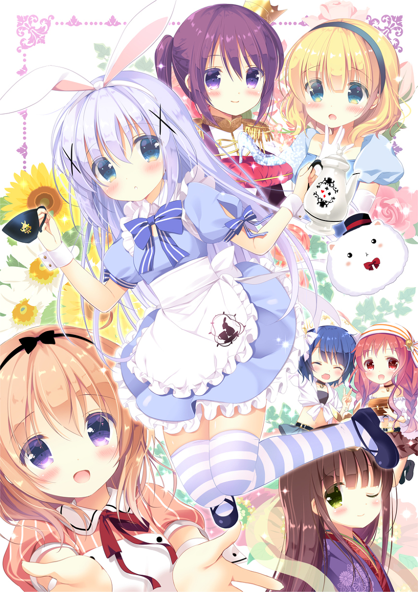 This is a pixiv picture whose title is チノちゃんインワンダーランド.