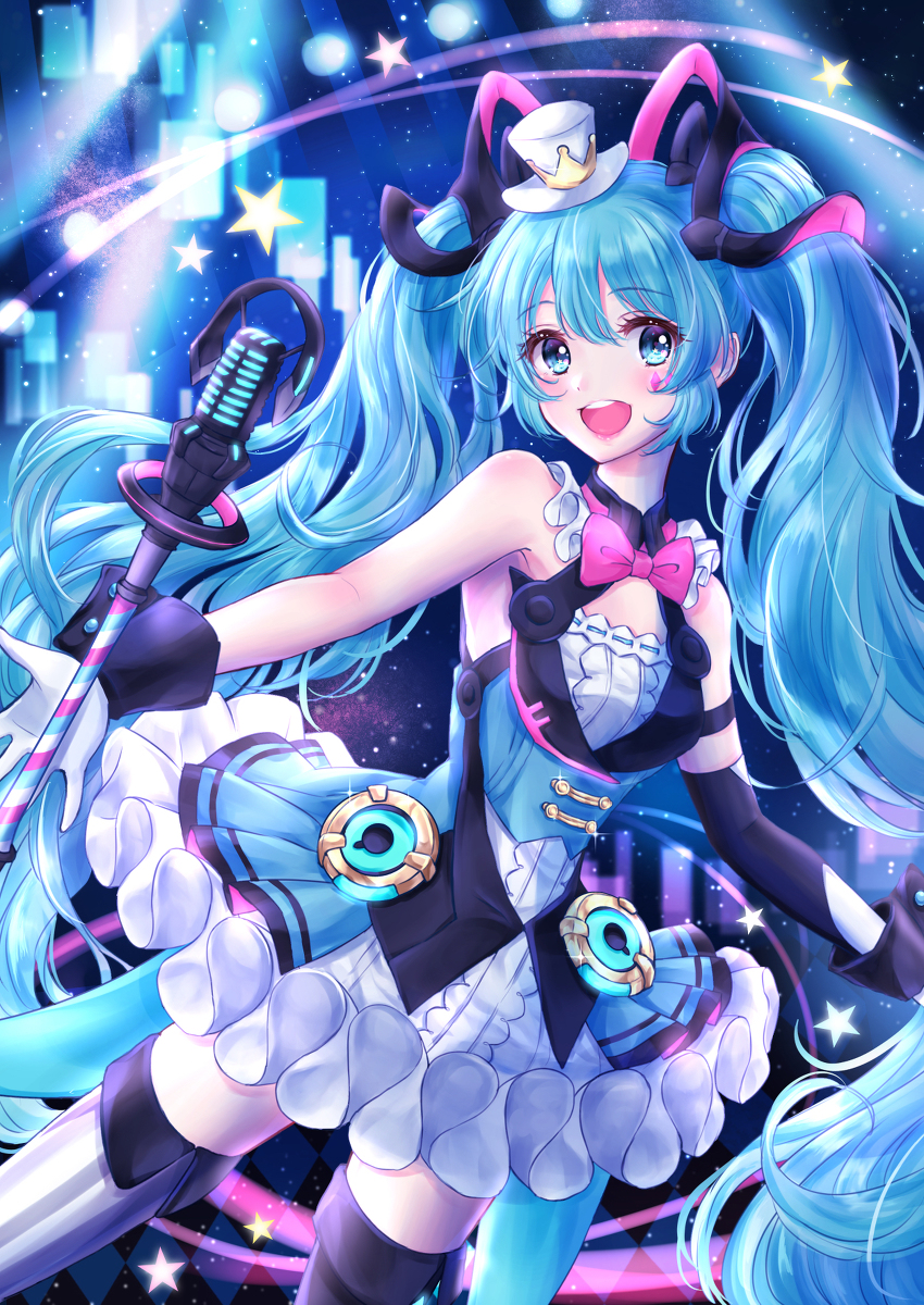 This is a pixiv picture whose title is マジカルミライ2019.