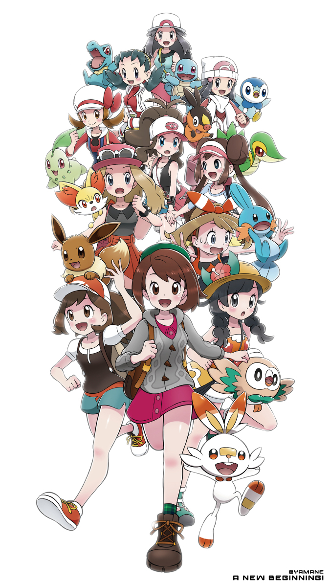 This is a pixiv picture whose title is A NEW BEGINNING！.