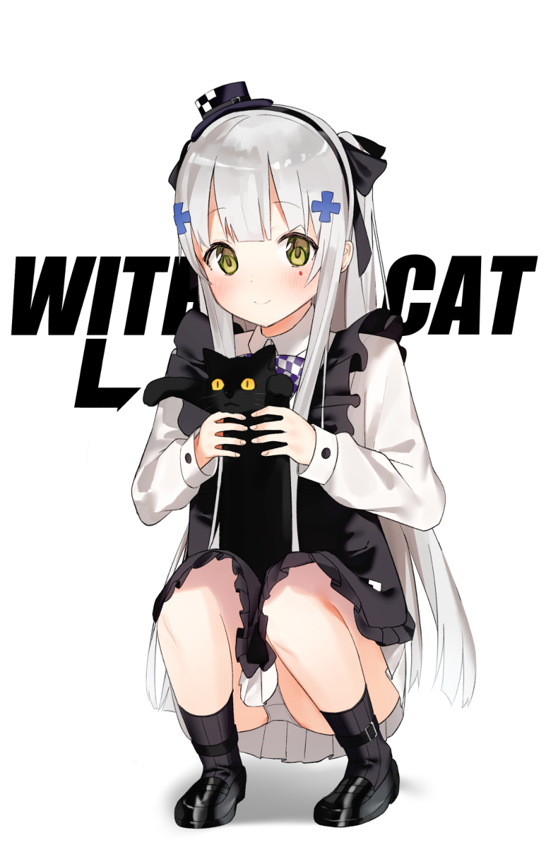 This is a pixiv picture whose title is HK416.