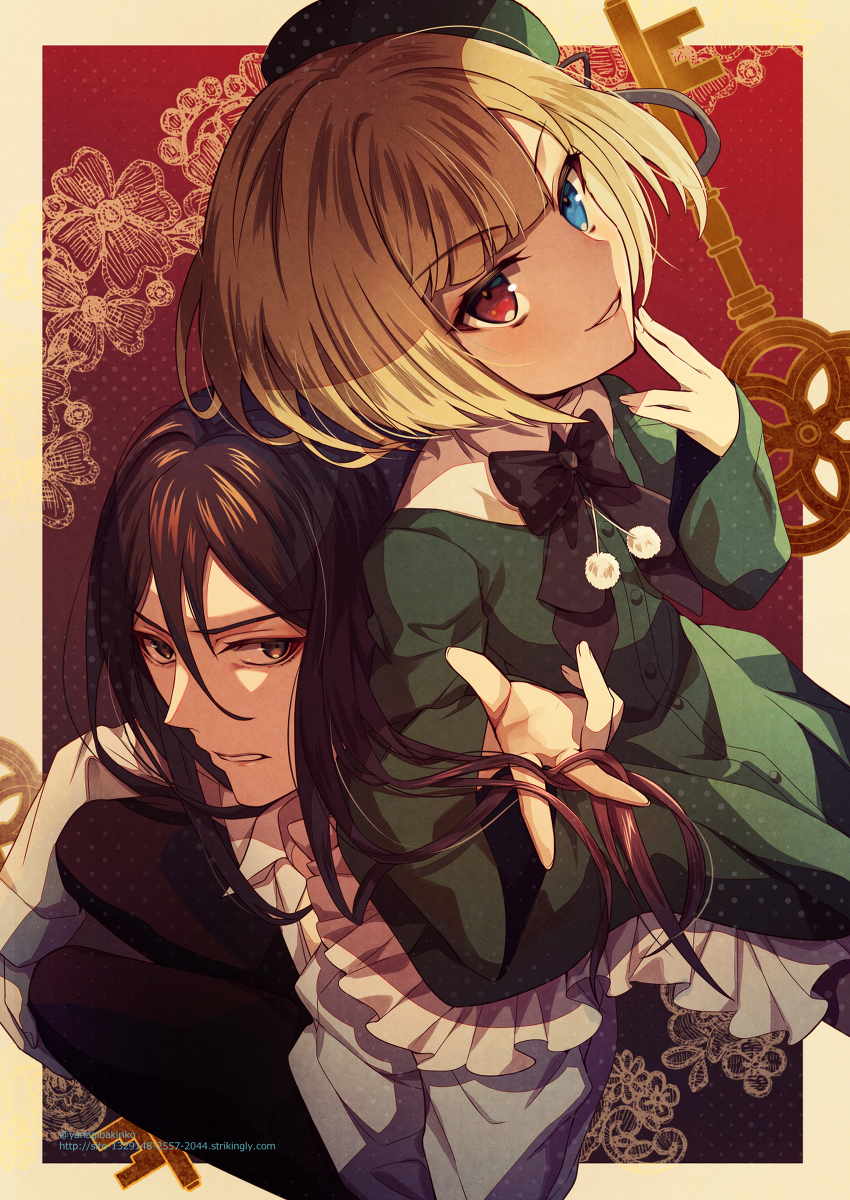This is a pixiv picture whose title is 邂逅.