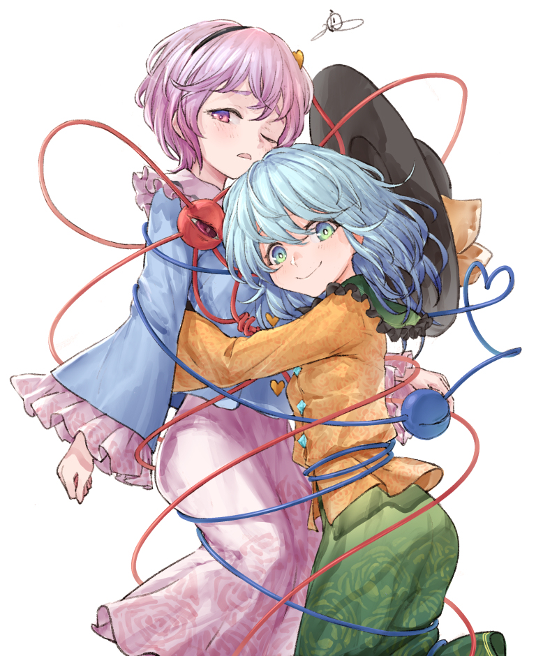 This is a pixiv picture whose title is 好き.