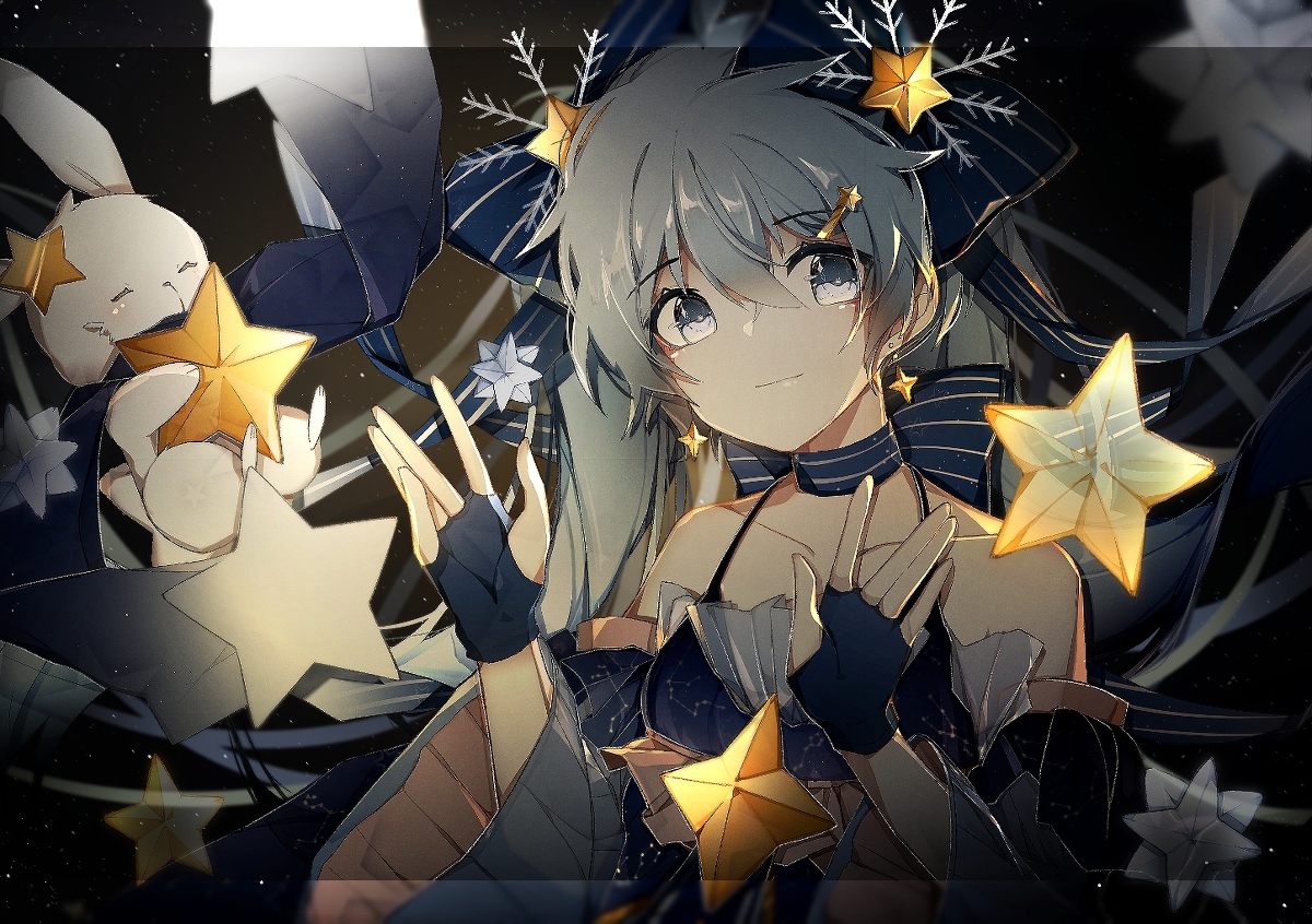 This is a pixiv picture whose title is snow miku2017.