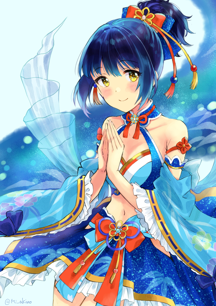 This is a pixiv picture whose title is 七夕の天女さま.