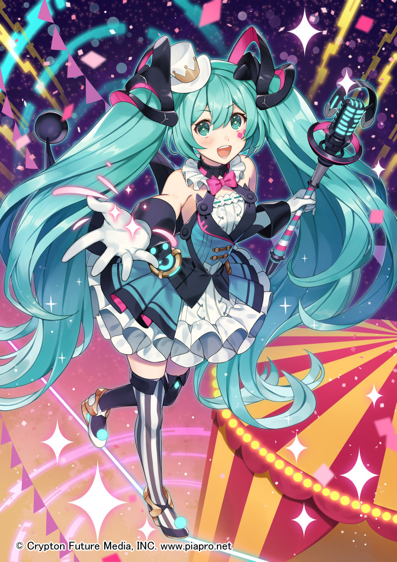 This is a pixiv picture whose title is 【ミクコレ】マジカルミライ2019.