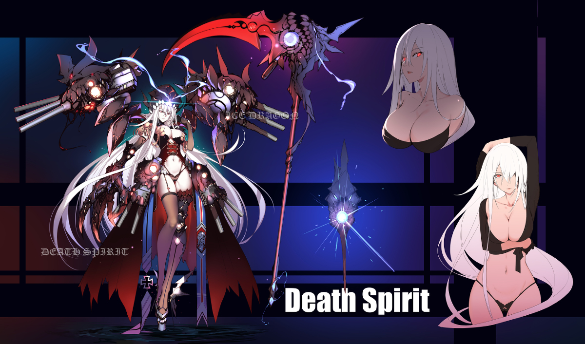 This is a pixiv picture whose title is DEATH SPIRIT亡魂.