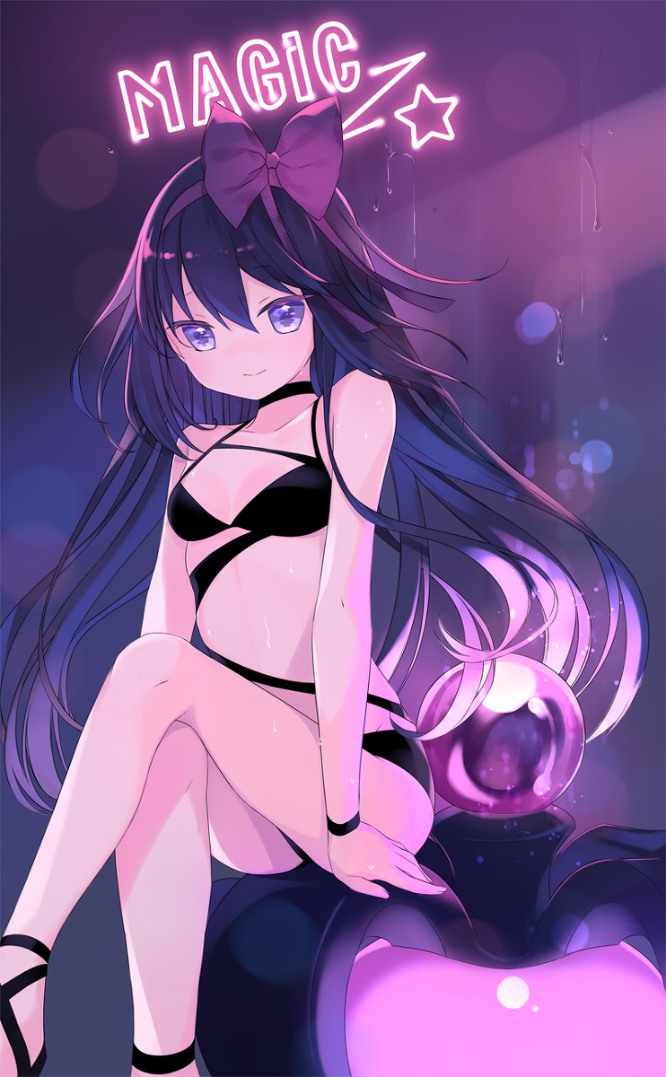 This is a pixiv picture whose title is ある裏路地に….
