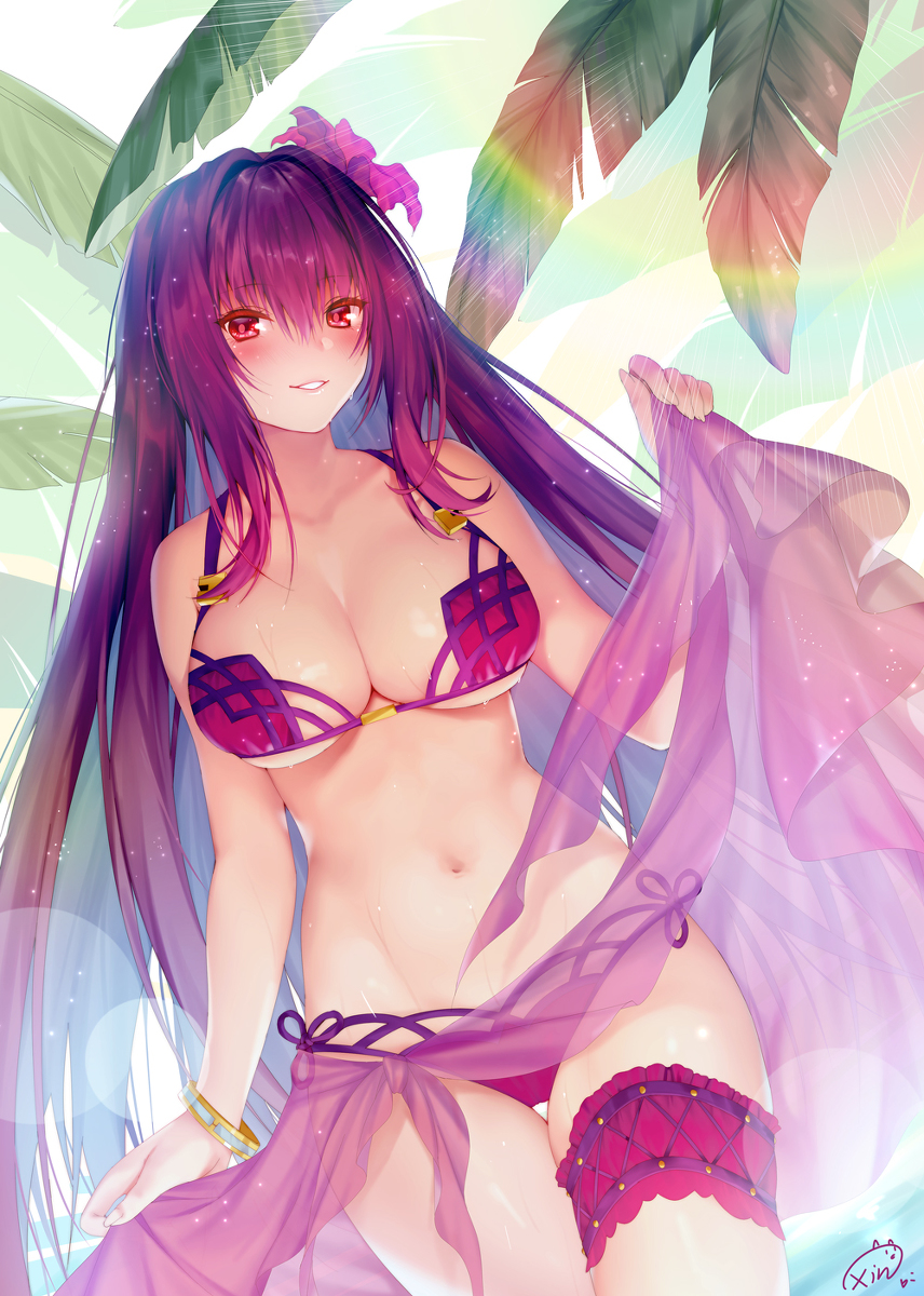 This is a pixiv picture whose title is スカサハ.