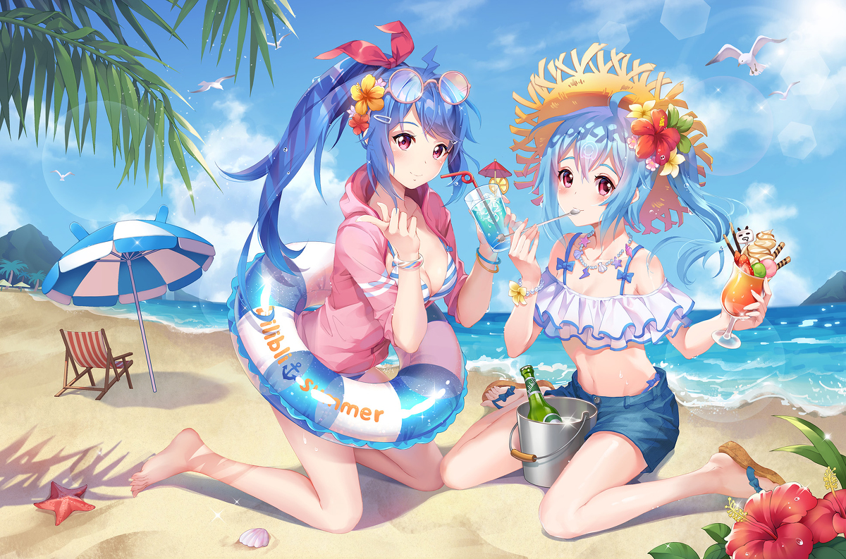 This is a pixiv picture whose title is bilibili summer.