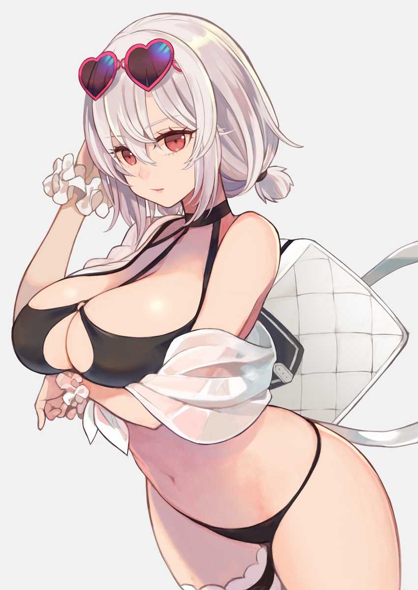 This is a pixiv picture whose title is シリアス.