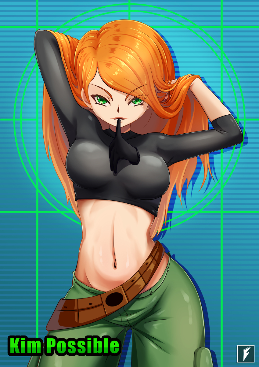 This is a pixiv picture whose title is Kim Possible.