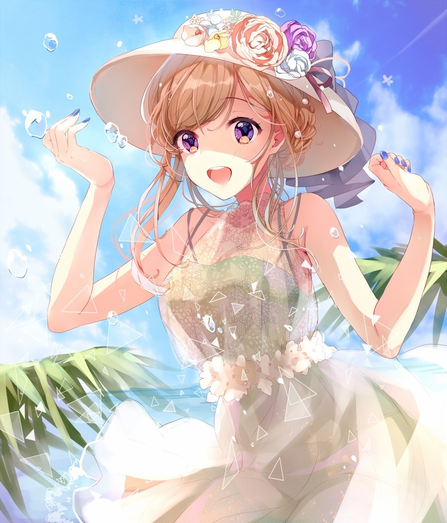 This is a pixiv picture whose title is 夏.