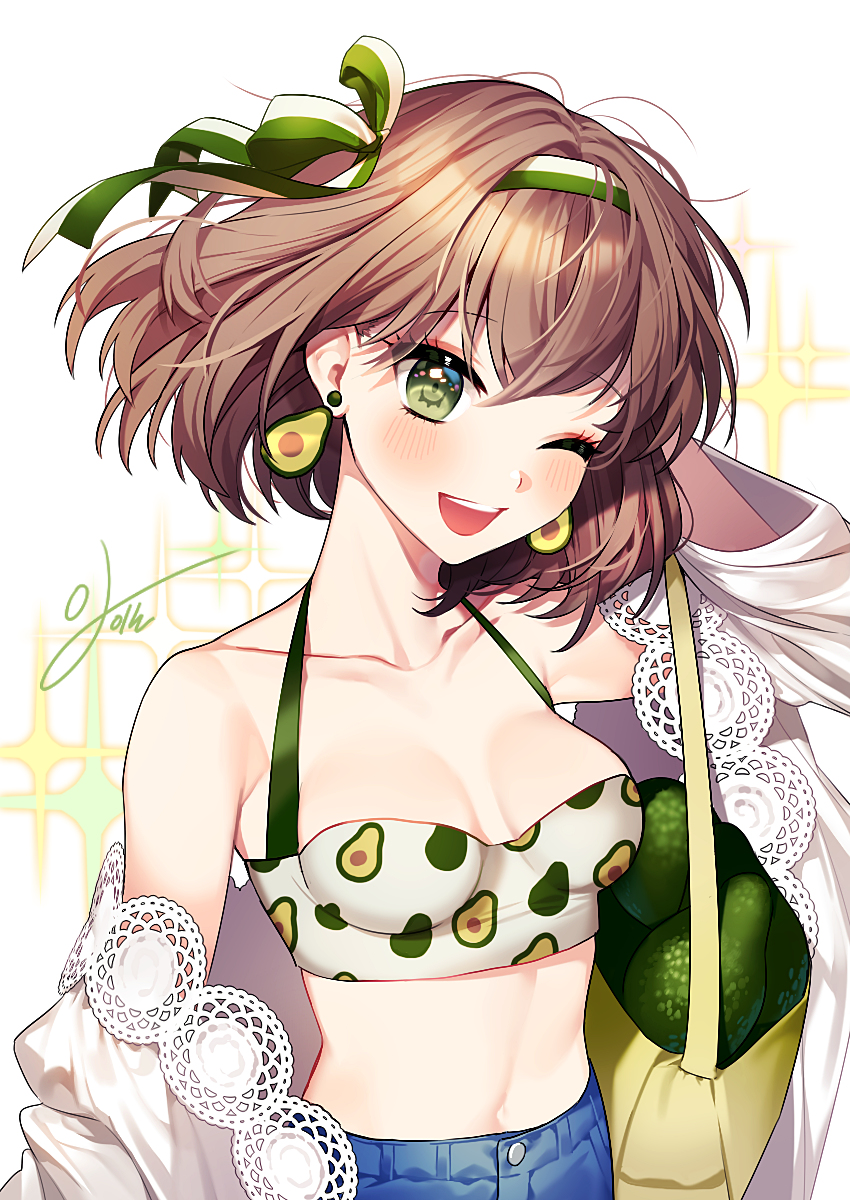 This is a pixiv picture whose title is 🥑麻弥ちゃん🥑.