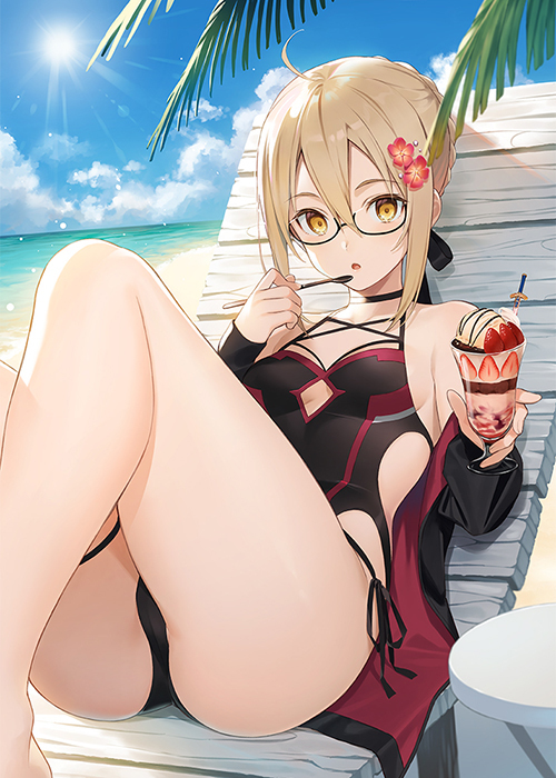 This is a pixiv picture whose title is Summerえっちゃん.