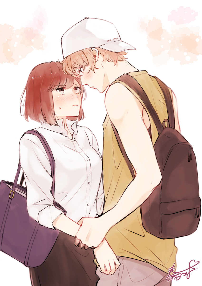 This is a pixiv picture whose title is 「今日、家行っていい・・・？」.