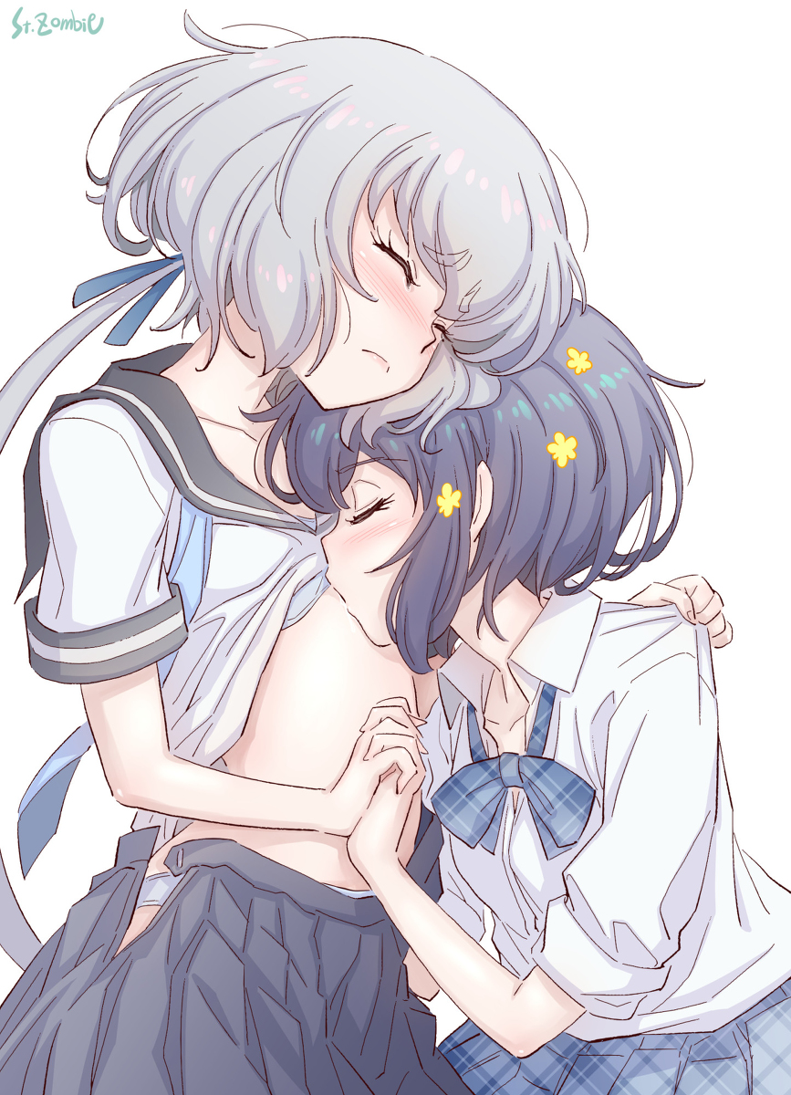 This is a pixiv picture whose title is 純愛July.