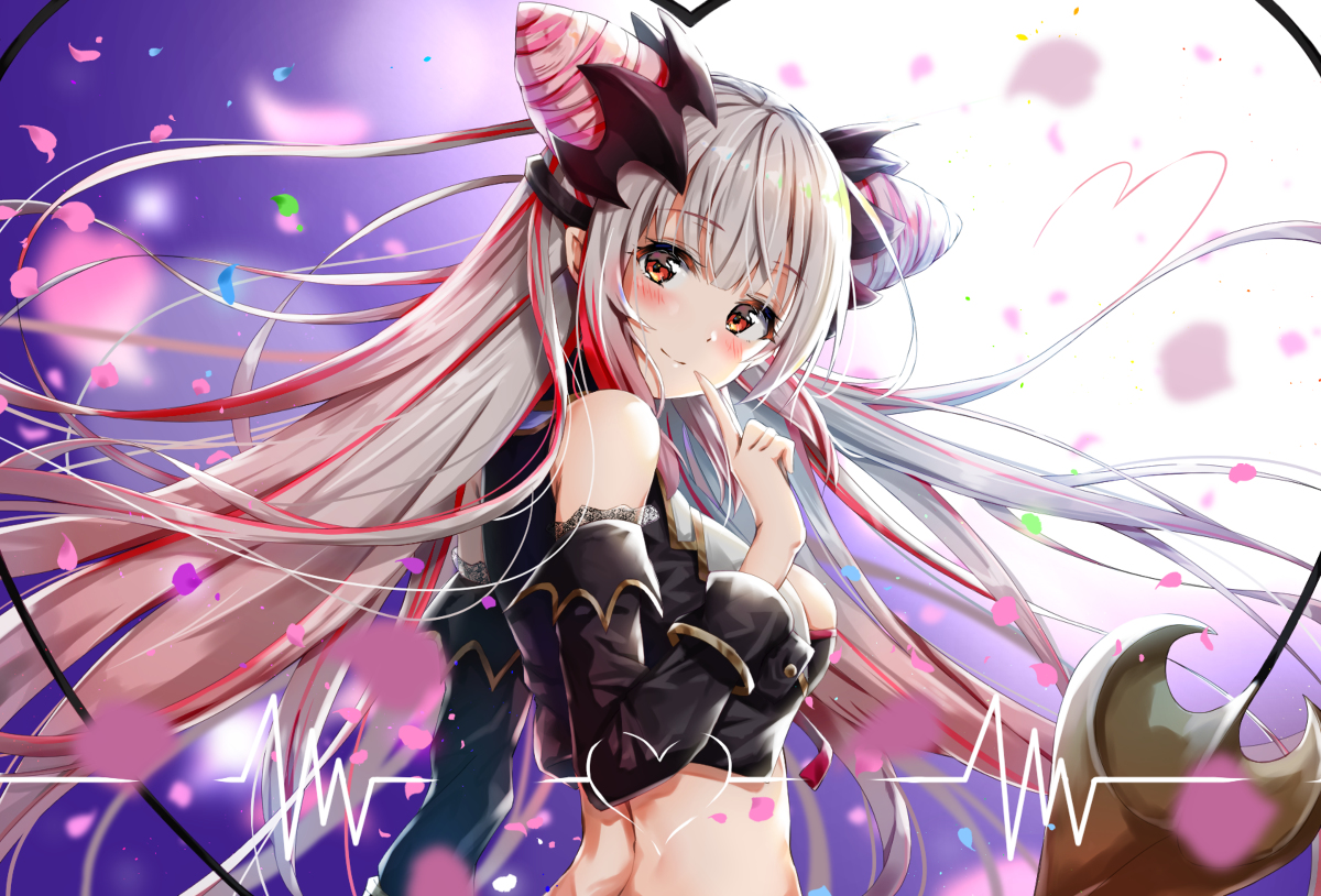 This is a pixiv picture whose title is 「秘密だよ...？」.